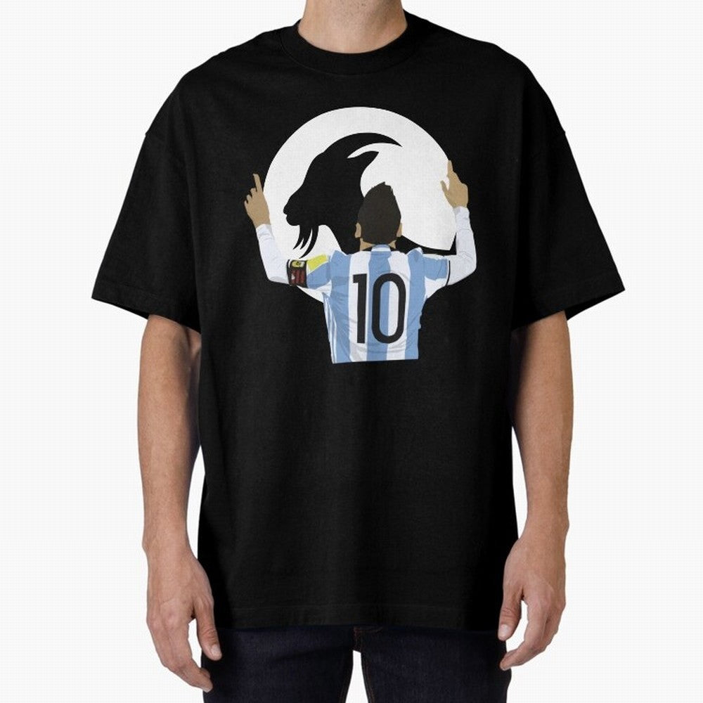 Lionel Messi Goat Oversized T-Shirt Bring Champion Energy into the FIFA World Cup 2026 Group Stage Journey through Messi, Neymar and Mbappe Highlights, France Pride, Stadium Memories, Football Loyalty, International Chants and Championship