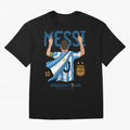 Argentina World Champs Messi Number Classic T-Shirt Fuel Global Football Passion for FIFA World Cup 2026, Capturing CR7 and Messi, Spain, Football History, Final Match Energy, Crowd Noise and Once in a Lifetime Moments; Built for Supporters Chasing