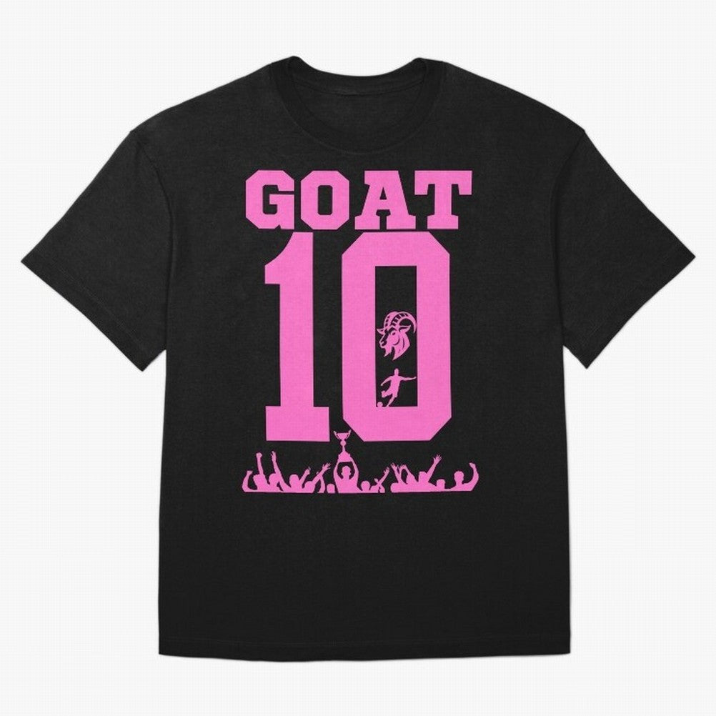 Miami Champions The Goat 10 Classic T-Shirt Keep the Legacy of Match Day Hype around FIFA World Cup 2026, Haaland and Mbappe, England and Germany, Stadium Memories, Football Loyalty, International Chants and Championship Tradition; Perfect for