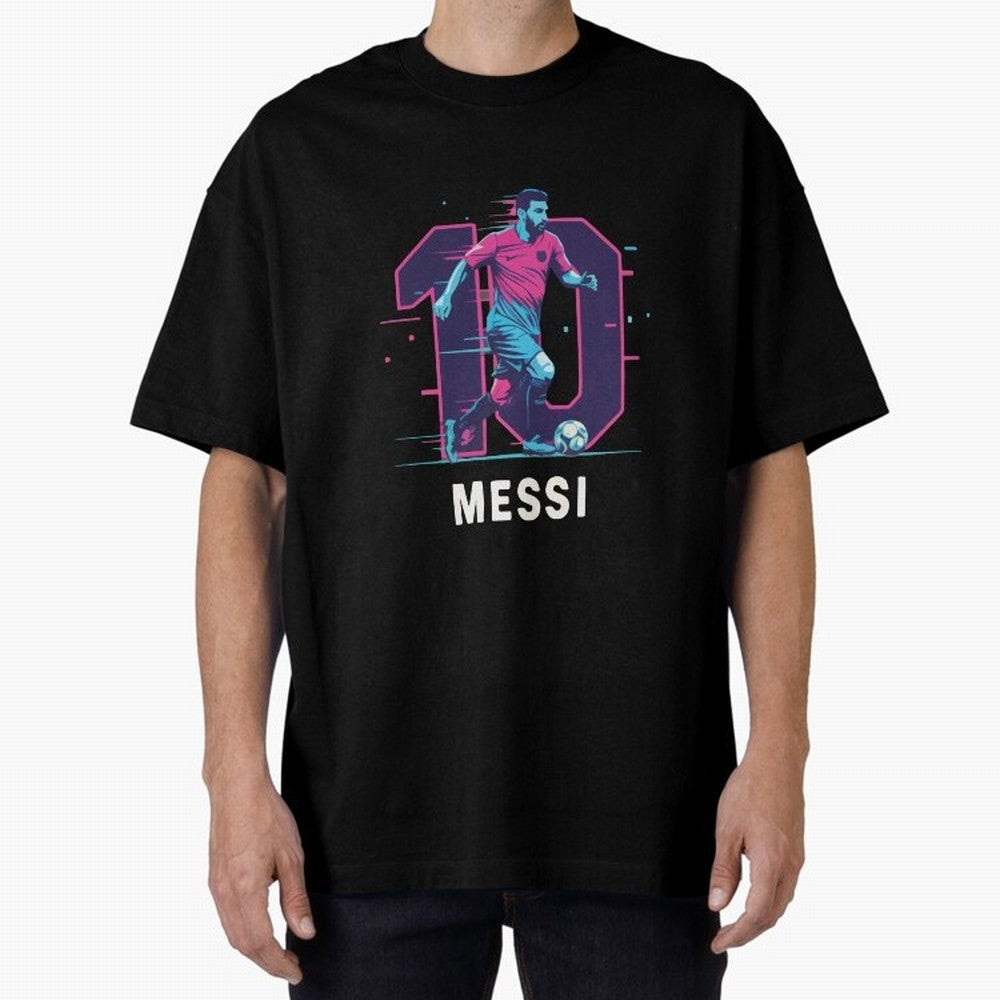 Messi 10 GOAT Oversized T-Shirt Bring Stadium Energy to the FIFA World Cup 2026 Group Stage Journey through Messi, CR7 and Mbappe Highlights, Germany Pride, Champion Mindset, Group Stage Buzz, Knockout Tension and Passionate Fan Culture; Great for