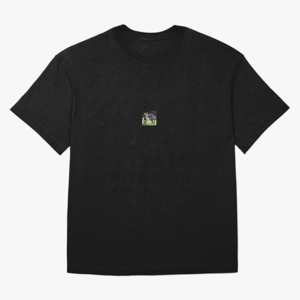 Messi and Ronaldo clap hands on the field, respect for GOATS Classic T-Shirt Back the Journey through FIFA World Cup 2026 Group Stage Spirit, Capturing France and Portugal, Messi and Cristiano Ronaldo, Worldwide Fan Energy, Dramatic Goals, Stadium