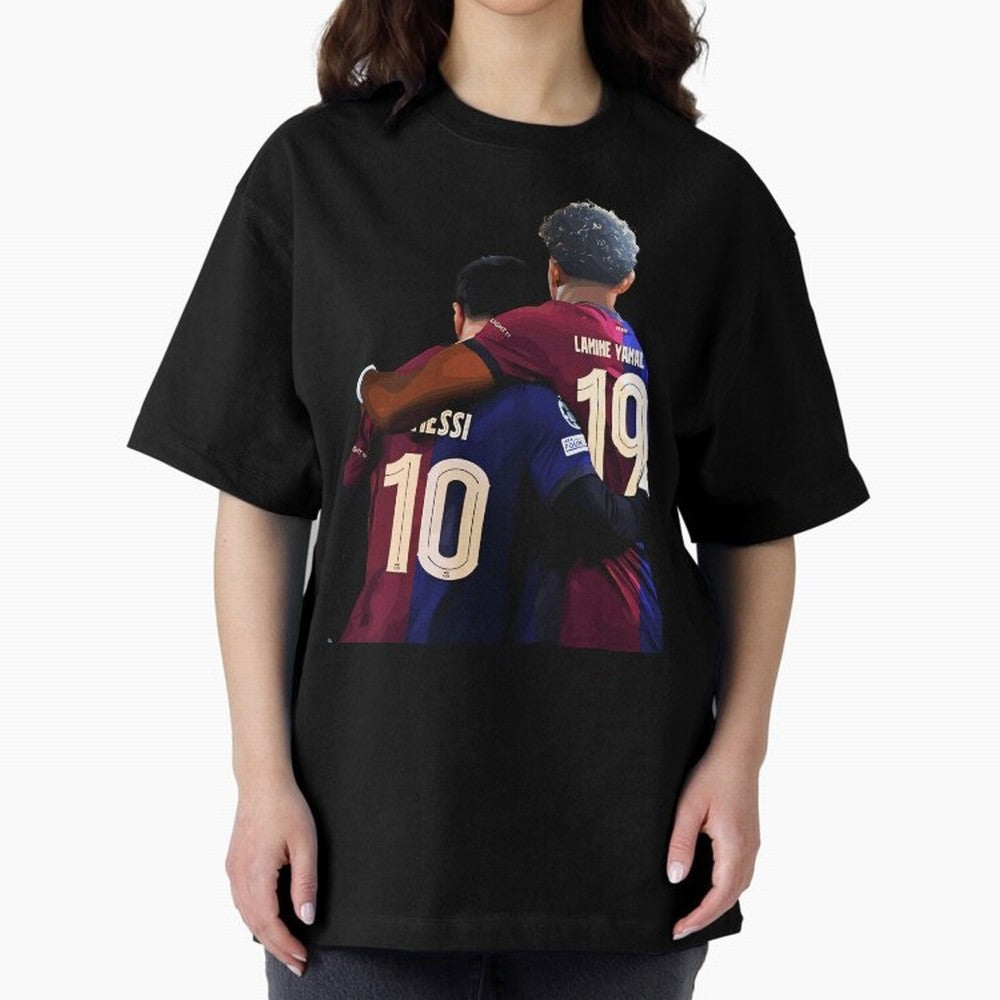 Lionel Messi and Foster child Classic T-Shirt Bring a Champion Mindset to Match Day Hype around FIFA World Cup 2026 USA Canada Mexico, Mbappe, Argentina, France and Brazil, Fan Favorite Moments, National Team Passion, Big Match Drama and Soccer