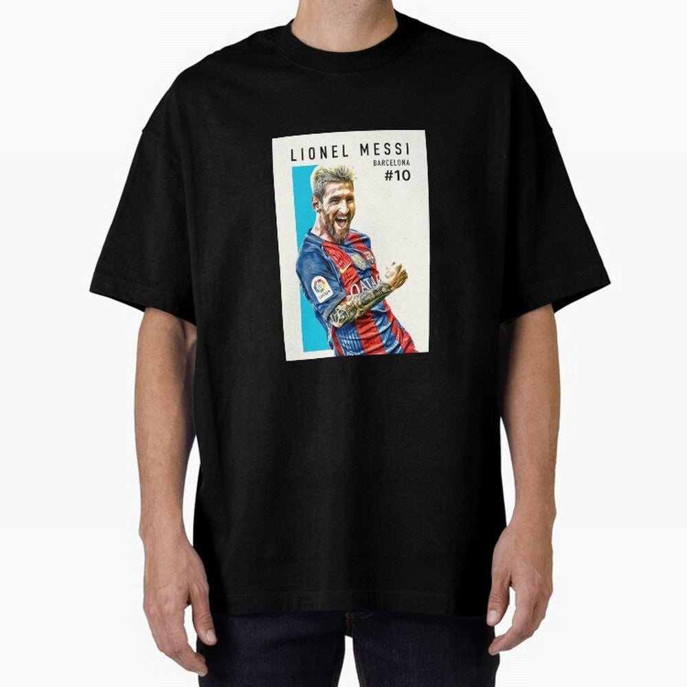 Lionel Messi Barcelona Football Classic T-Shirt Bring a Vintage Feel to FIFA World Cup 2026 Spirit, Capturing England, France and Netherlands, Mbappe, Vintage Soccer Flavor, Modern Football Stars, National Flags and Final Night Emotion; Great for
