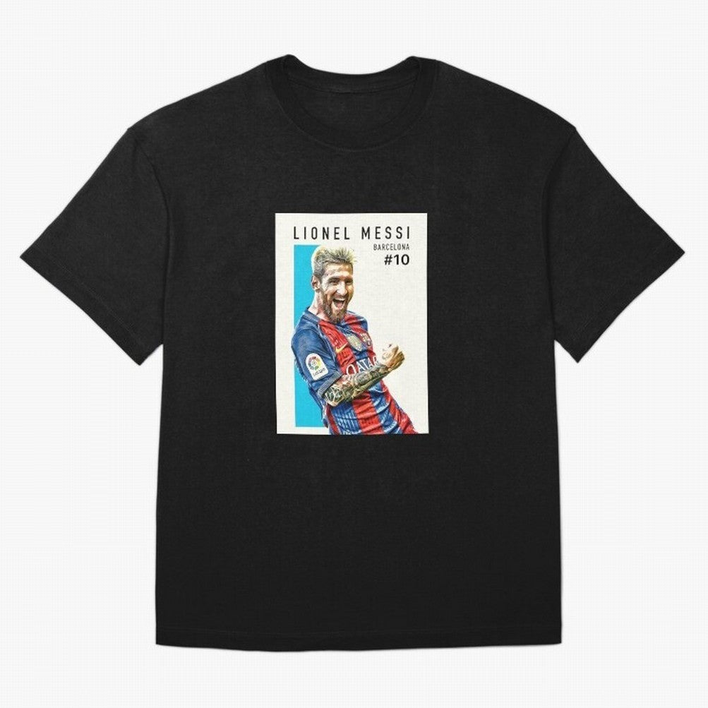 Lionel Messi Barcelona Football Classic T-Shirt Bring a Vintage Feel to FIFA World Cup 2026 Spirit, Capturing England, France and Netherlands, Mbappe, Vintage Soccer Flavor, Modern Football Stars, National Flags and Final Night Emotion; Great for