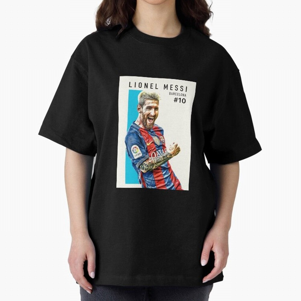 Lionel Messi Barcelona Football Classic T-Shirt Bring a Vintage Feel to FIFA World Cup 2026 Spirit, Capturing England, France and Netherlands, Mbappe, Vintage Soccer Flavor, Modern Football Stars, National Flags and Final Night Emotion; Great for