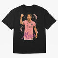 Argentina World Champs Messi Number Oversized T-Shirt Celebrate the Stars of FIFA World Cup 2026 USA Canada Mexico Spirit, Featuring Argentina, Messi, CR7 and Mbappe, Retro Football Energy, Iconic Rivalries, Trophy Chase Drama and Stadium