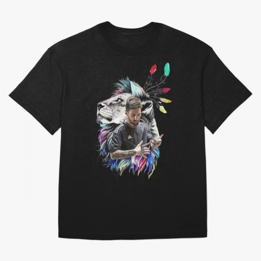 Lionel Messi Classic T-Shirt Honor Champions and Dreams in FIFA World Cup 2026 for Fans of Messi and Brazil, Bringing Retro Football Energy, Iconic Rivalries, Trophy Chase Drama and Stadium Atmosphere; Made for Die Hard Supporters, Soccer Lovers,