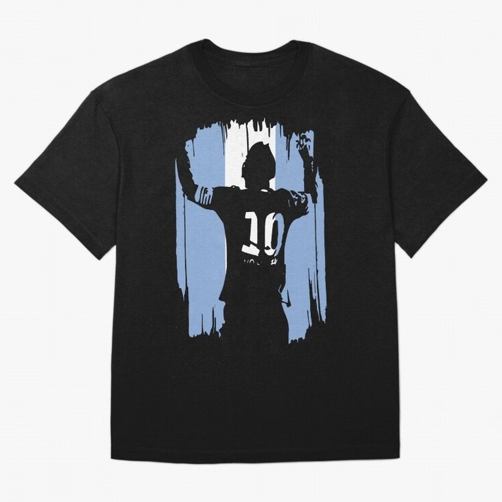 Argentina World Champs Messi Number Classic T-Shirt Stand with FIFA World Cup 2026 USA Canada Mexico Spirit, Highlighting Argentina, Neymar, Vintage Soccer Flavor, Modern Football Stars, National Flags and Final Night Emotion; Perfect for People
