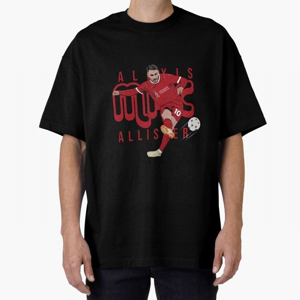 Alexis Mac Allister Liverpool Classic T-Shirt Create FIFA World Cup 2026 Centered on Messi, CR7 and Mbappe, Portugal Energy, Football Festival Excitement, Trophy Ambitions, Country Rivalries and Star Player Buzz; Created for Match Day Parties,