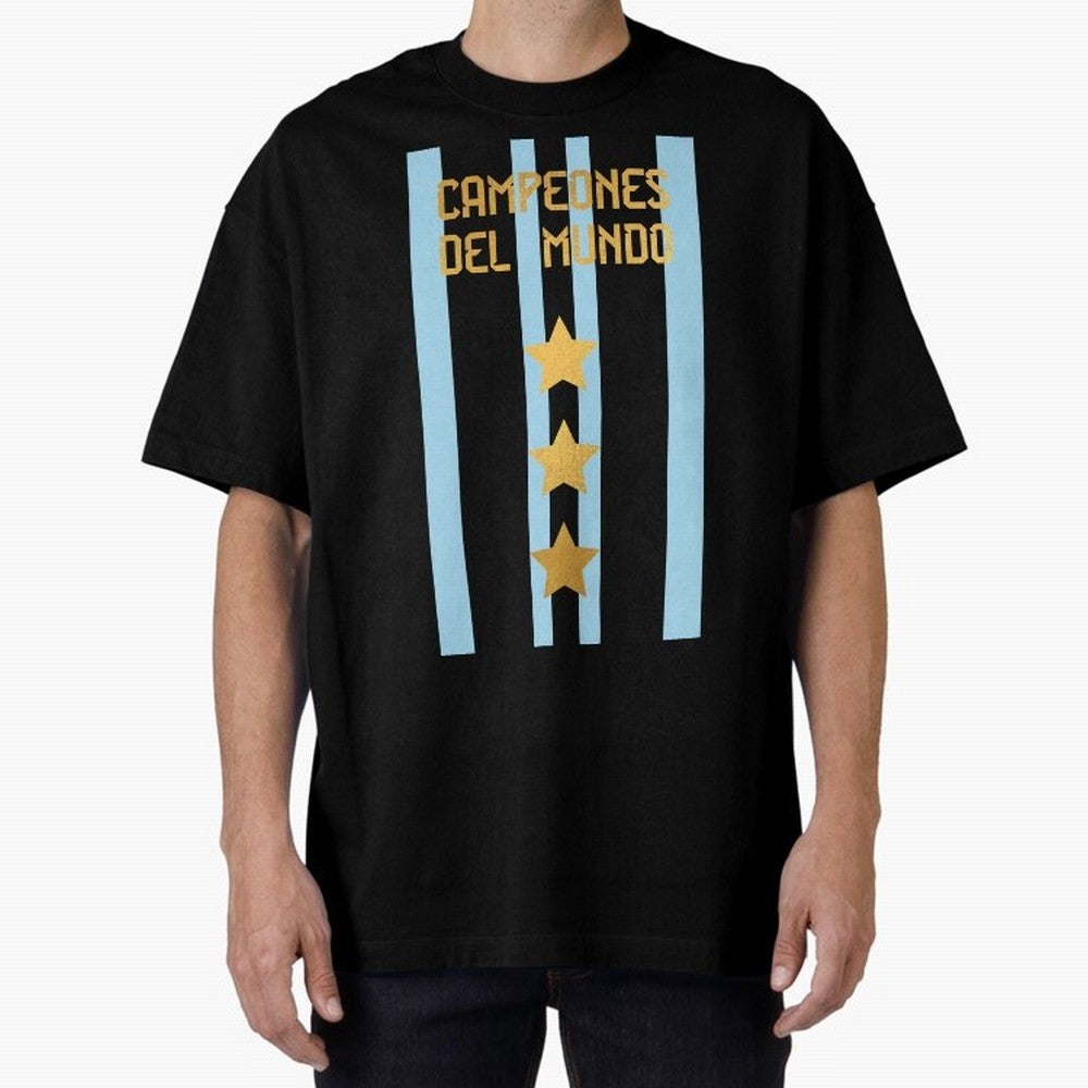 Argentina Jersey 3 Stars World Champions Classic T-Shirt Show Your Love for FIFA World Cup 2026 USA Canada Mexico Spirit, Celebrating England and Germany, CR7, Tournament Hype, Historic Matchups, Family Viewing Parties and Global Sports Pride; Made