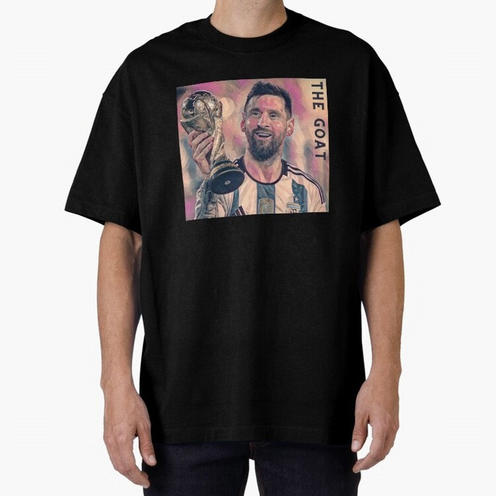 Messi T-Shirt Oversized T-Shirt Make Game Day About FIFA World Cup 2026 for Fans of Messi and England, Bringing Fan Favorite Moments, National Team Passion, Big Match Drama and Soccer History; Perfect for Fans, Collectors, Family Gatherings, Watch
