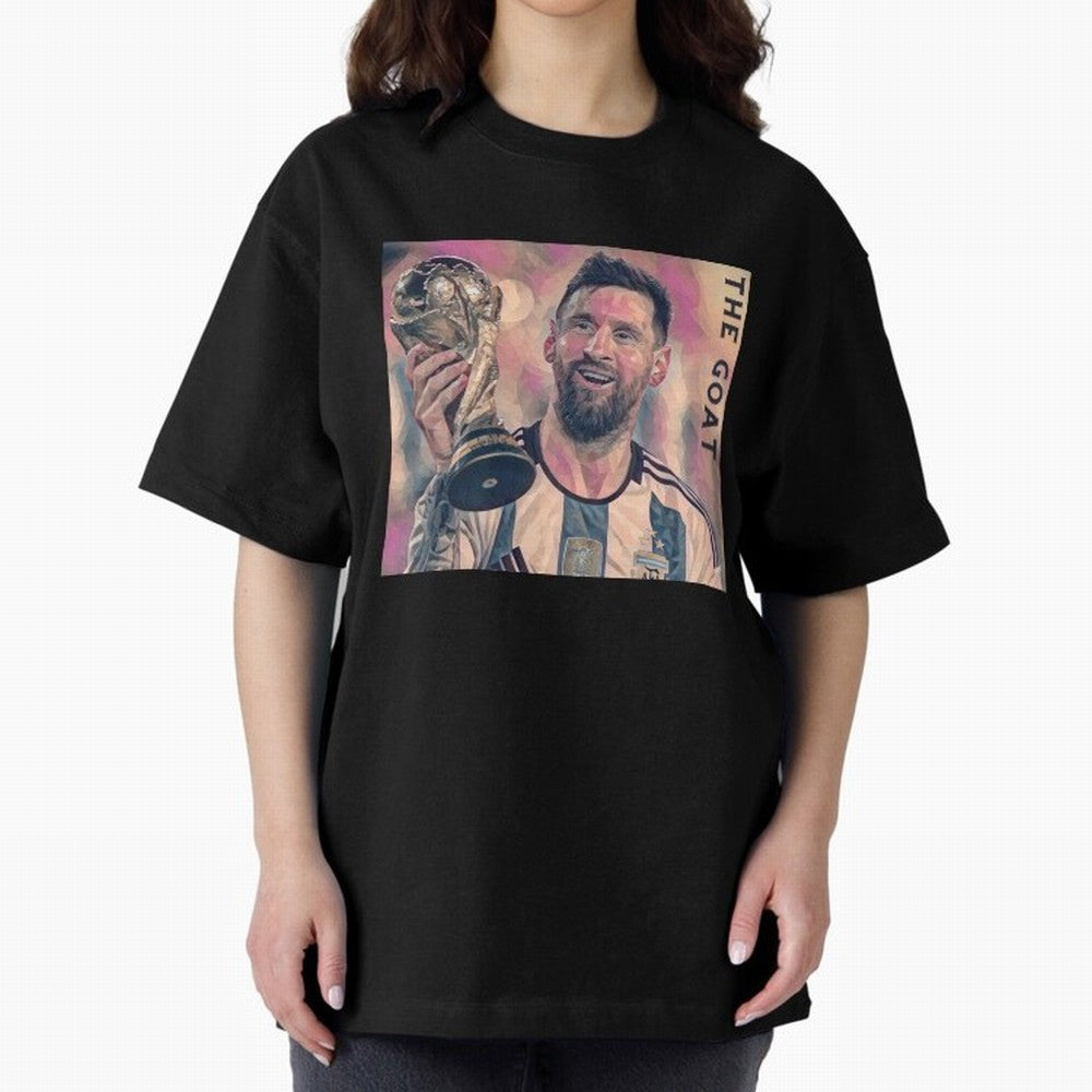 Messi T-Shirt Oversized T-Shirt Make Game Day About FIFA World Cup 2026 for Fans of Messi and England, Bringing Fan Favorite Moments, National Team Passion, Big Match Drama and Soccer History; Perfect for Fans, Collectors, Family Gatherings, Watch