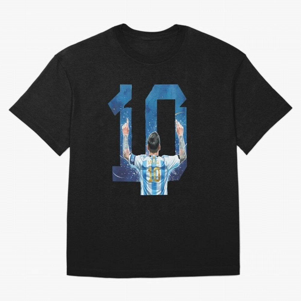 Messi 10 Argentina Oversized T-Shirt Make Memories around the FIFA World Cup 2026 USA Canada Mexico Journey through Messi and Cristiano Ronaldo Highlights, Portugal Pride, Champion Mindset, Group Stage Buzz, Knockout Tension and Passionate Fan