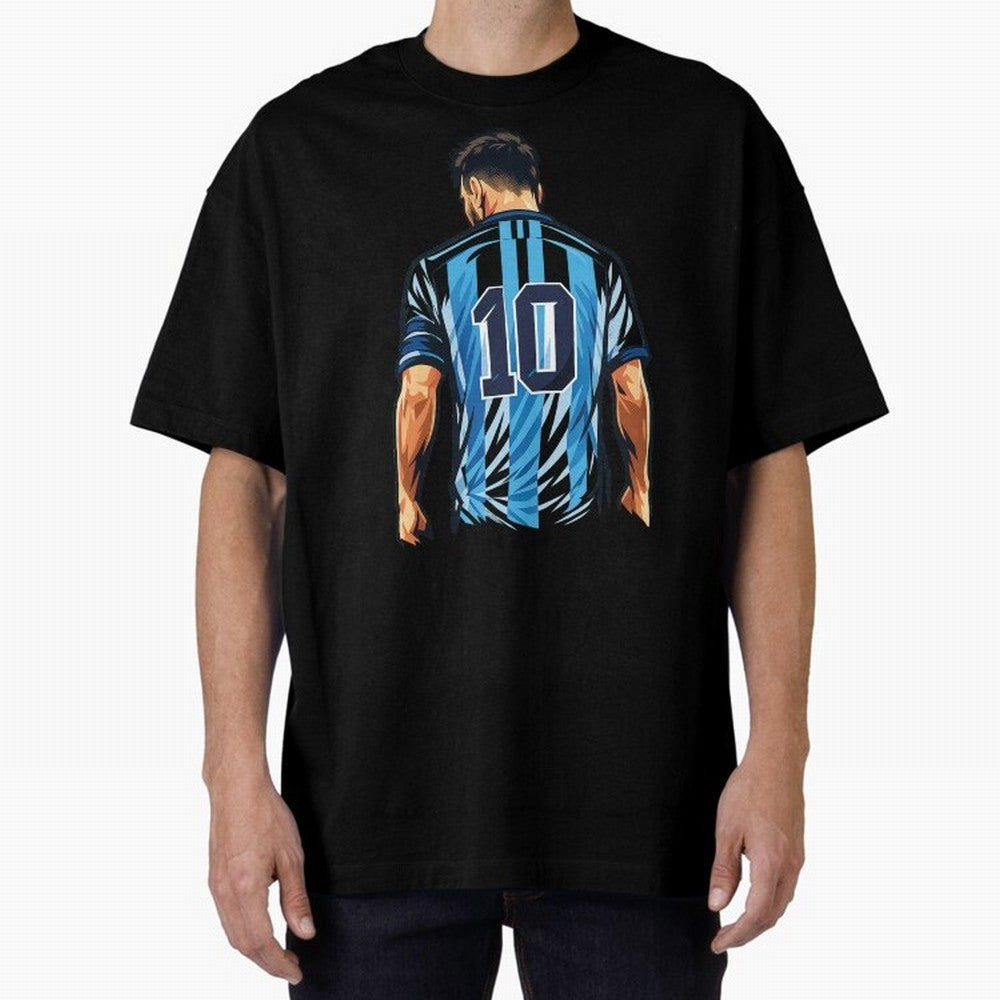 Messi 10 legend Oversized T-Shirt Celebrate Every Goal in FIFA World Cup 2026 for Fans of Mbappe and Neymar and France, Bringing Tournament Hype, Historic Matchups, Family Viewing Parties and Global Sports Pride; Made for Collectors Who Enjoy