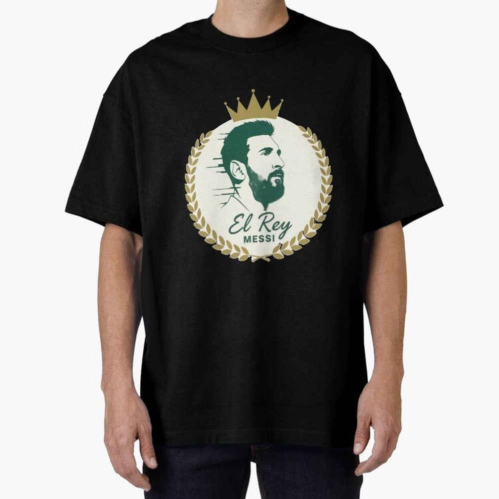Messi 10, the best of all Oversized T-Shirt Celebrate Fan Favorites in FIFA World Cup 2026 for Fans of Messi, CR7 and Mbappe and Spain, Bringing Championship Spirit, Famous Goals, Roaring Crowds and International Football Unity; Built for