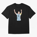 Lionel Messi Classic T-Shirt Wear the Spirit of Match Day Hype around FIFA World Cup 2026 USA Canada Mexico, Messi, Neymar and Mbappe, France and Portugal, Goal Celebration Energy, Supporter Heritage, Football Icons and Worldwide Tournament Joy;