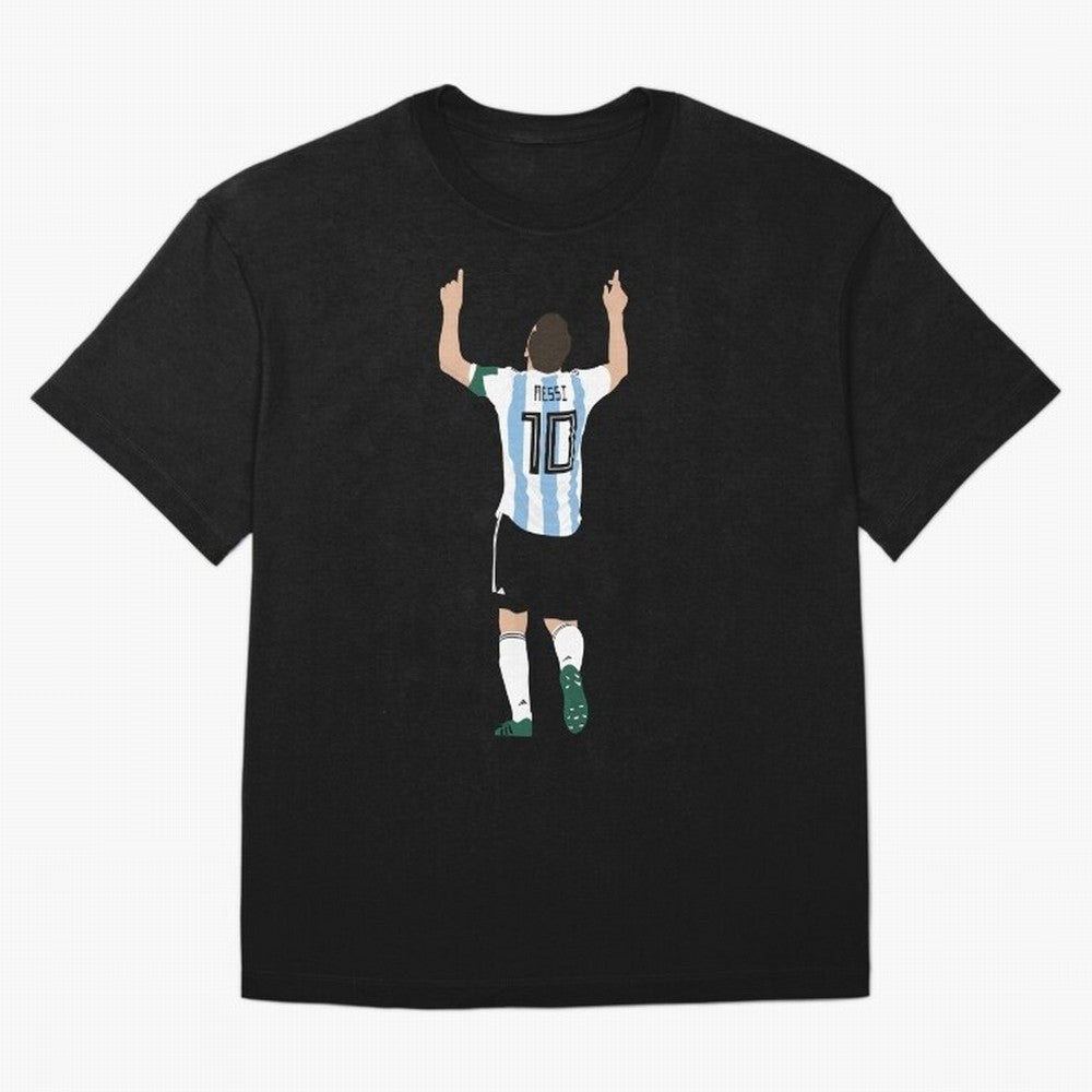 Messi minimalist design Classic T-Shirt Carry the Dream of Match Day Hype around FIFA World Cup 2026 USA Canada Mexico, CR7 and Messi, Argentina, France and Brazil, Retro Football Energy, Iconic Rivalries, Trophy Chase Drama and Stadium Atmosphere;