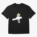 Messi minimalist design Oversized T-Shirt Enjoy Match Day Hype around FIFA World Cup 2026 USA Canada Mexico, Mbappe and Neymar, Spain, Vintage Soccer Flavor, Modern Football Stars, National Flags and Final Night Emotion; Great for Supporters Who