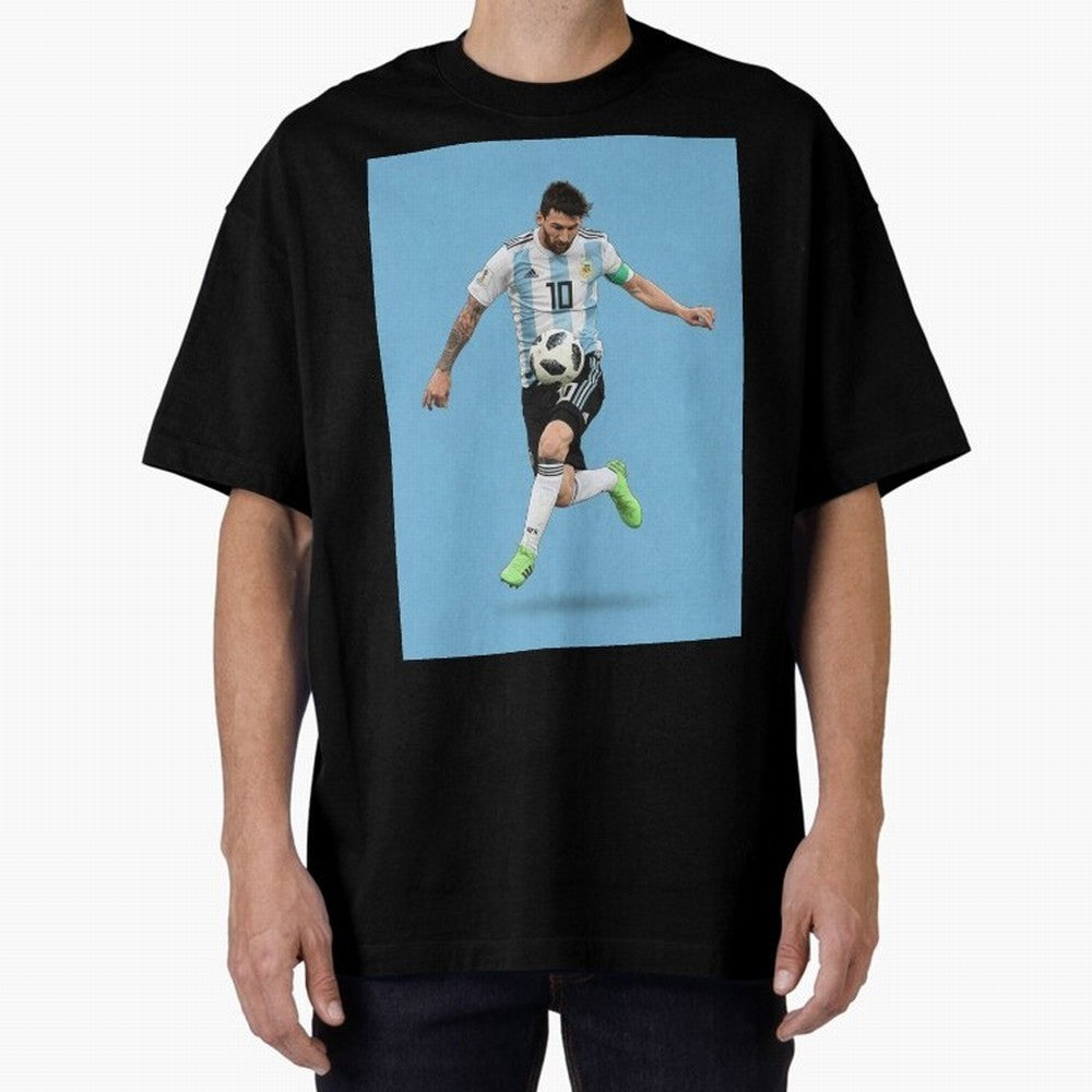 Leo Classic T-Shirt Capture Stadium Memories from FIFA World Cup 2026 Group Stage Spirit, Featuring England and Germany, Messi and Cristiano Ronaldo, Football Festival Excitement, Trophy Ambitions, Country Rivalries and Star Player Buzz; Created