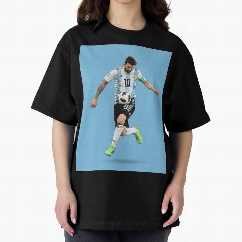 Leo Classic T-Shirt Capture Stadium Memories from FIFA World Cup 2026 Group Stage Spirit, Featuring England and Germany, Messi and Cristiano Ronaldo, Football Festival Excitement, Trophy Ambitions, Country Rivalries and Star Player Buzz; Created