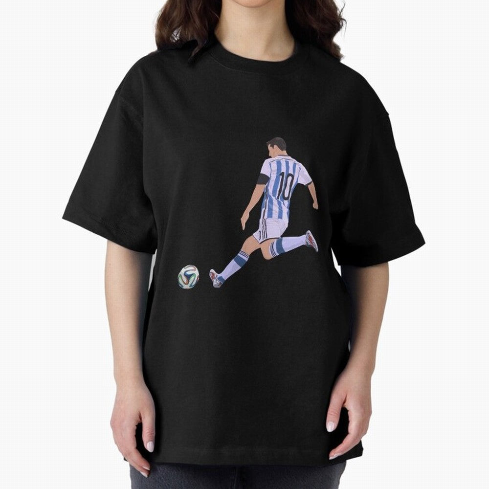 Messi Oversized T-Shirt Support the Legends of Global Football Passion for FIFA World Cup 2026 USA Canada Mexico, Inspired by Messi and Cristiano Ronaldo, Brazil, Stadium Chants, National Pride, Trophy Dreams and Unforgettable Football Memories;