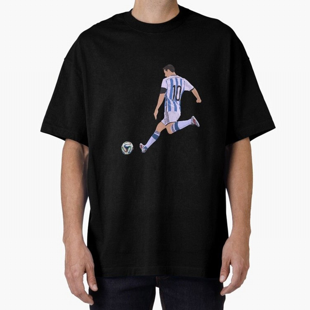 Messi Oversized T-Shirt Support the Legends of Global Football Passion for FIFA World Cup 2026 USA Canada Mexico, Inspired by Messi and Cristiano Ronaldo, Brazil, Stadium Chants, National Pride, Trophy Dreams and Unforgettable Football Memories;