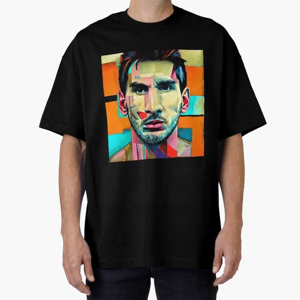 Messi on modern art Classic T-Shirt Honor Champions and Dreams in Match Day Hype around FIFA World Cup 2026 Group Stage, CR7 and Messi, Portugal, Spain and Germany, Stadium Chants, National Pride, Trophy Dreams and Unforgettable Football Memories;