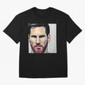 Cartoon-like Messi Oversized T-Shirt Make the Season About Global Football Passion for FIFA World Cup 2026 Group Stage, with Cristiano Ronaldo, Haaland and CR7, Argentina and Brazil, Global Supporter Spirit, Legendary Goals, National Colors and