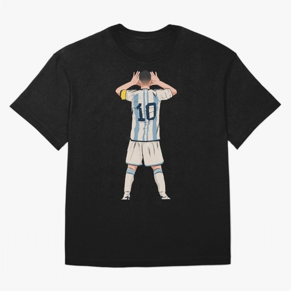 Lionel Messi Oversized T-Shirt Feel the Heartbeat of Global Football Passion for FIFA World Cup 2026 Group Stage, Centered on CR7 and Messi, England, Football Festival Excitement, Trophy Ambitions, Country Rivalries and Star Player Buzz; Ideal for