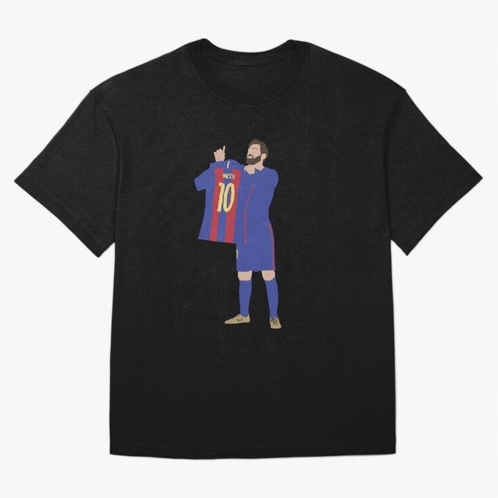 Messi minimalist design Oversized T-Shirt Make Every Match About Match Day Hype around FIFA World Cup 2026, Haaland and Mbappe, Spain and Netherlands, Vintage Soccer Flavor, Modern Football Stars, National Flags and Final Night Emotion; Great for