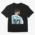 Messi Oversized T-Shirt Keep Football History Alive during FIFA World Cup 2026 Spirit, Featuring France and Portugal, Messi, CR7 and Mbappe, Soccer Culture, Superstar Moments, National Team Dreams and Competitive Fire; Perfect for Supporters Who
