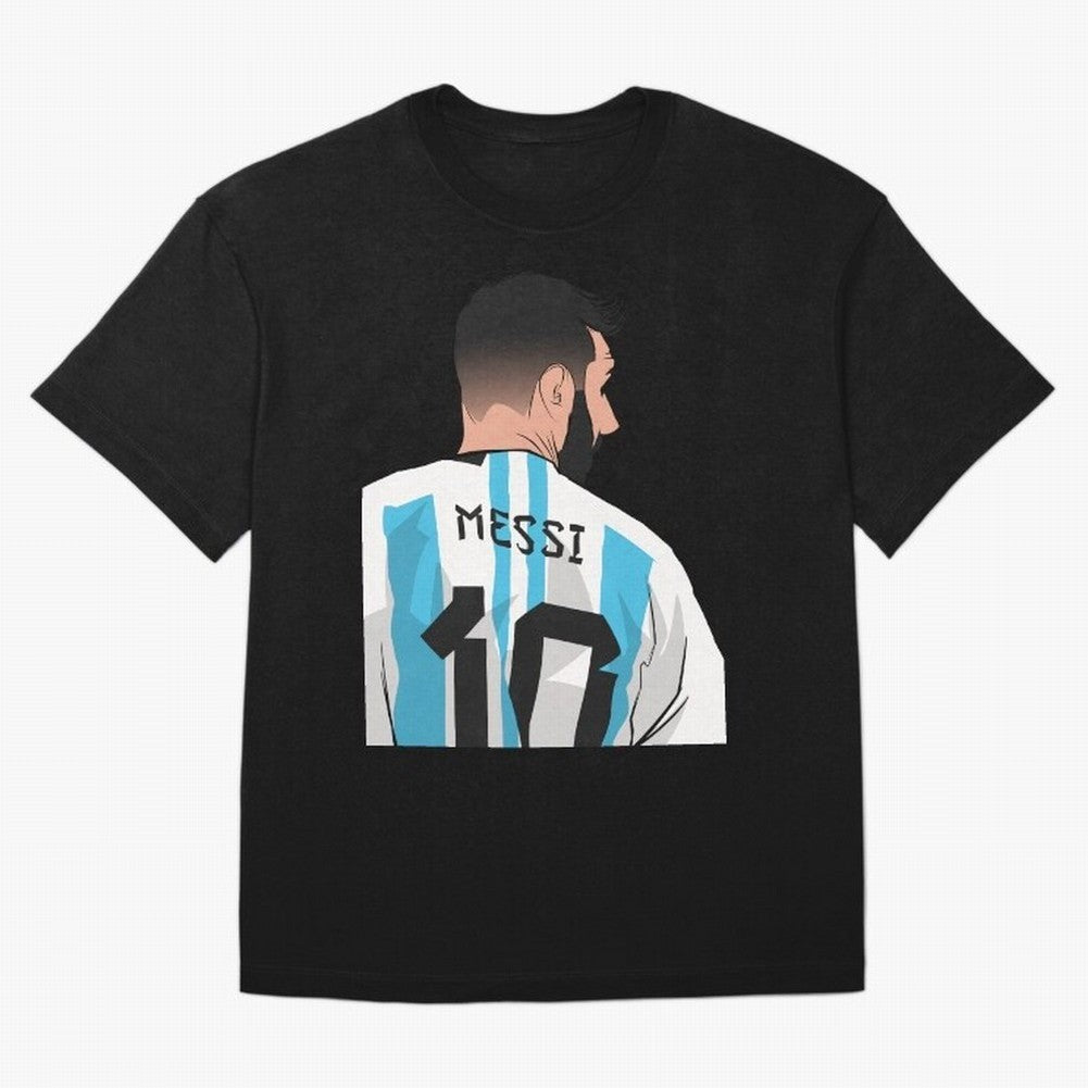 Messi Oversized T-Shirt Keep Football History Alive during FIFA World Cup 2026 Spirit, Featuring France and Portugal, Messi, CR7 and Mbappe, Soccer Culture, Superstar Moments, National Team Dreams and Competitive Fire; Perfect for Supporters Who