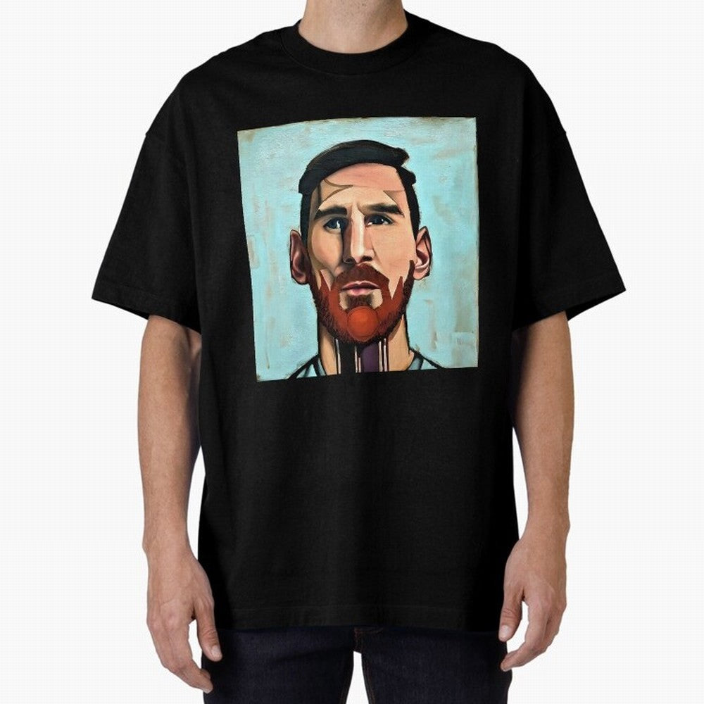 cartoon Messi Classic T-Shirt Fuel Your Fan Pride for FIFA World Cup 2026 Spirit, Centered on England, CR7, Classic Soccer Heritage, Championship Pressure, Fan Loyalty and International Pride; Perfect for People Who Love Argentina, Brazil, France,
