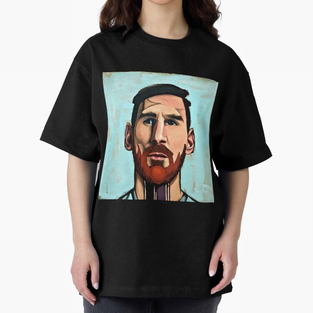 cartoon Messi Classic T-Shirt Fuel Your Fan Pride for FIFA World Cup 2026 Spirit, Centered on England, CR7, Classic Soccer Heritage, Championship Pressure, Fan Loyalty and International Pride; Perfect for People Who Love Argentina, Brazil, France,