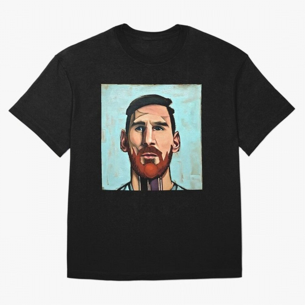 cartoon Messi Classic T-Shirt Fuel Your Fan Pride for FIFA World Cup 2026 Spirit, Centered on England, CR7, Classic Soccer Heritage, Championship Pressure, Fan Loyalty and International Pride; Perfect for People Who Love Argentina, Brazil, France,