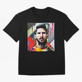 Billboard with Messi Boxy T-Shirt Carry the Colors and Pride of FIFA World Cup 2026 USA Canada Mexico Made for Mbappe and Neymar, Germany Energy, Worldwide Fan Energy, Dramatic Goals, Stadium Lights and Championship Celebrations; Perfect for Fans,