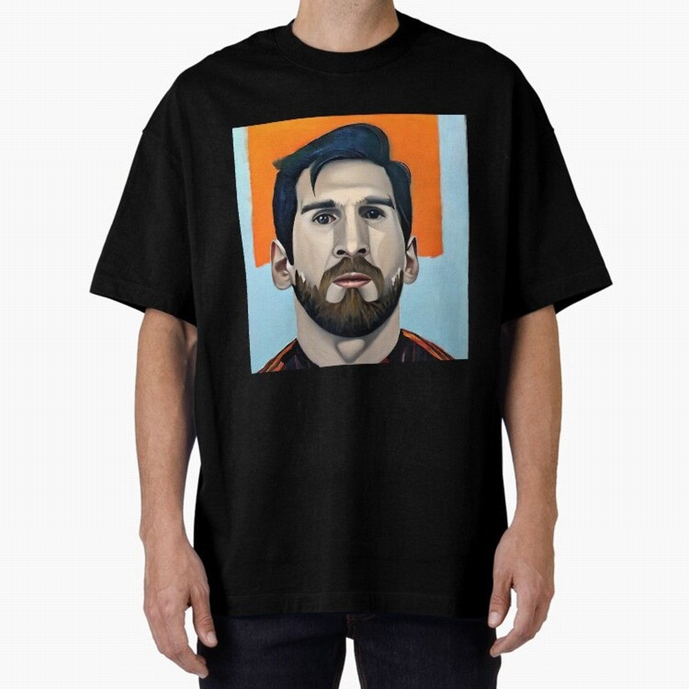 portrait of Messi with beard Classic T-Shirt Carry the Colors and Pride of Match Day Hype around FIFA World Cup 2026 USA Canada Mexico, Neymar, Haaland and Cristiano Ronaldo, England, Stadium Memories, Football Loyalty, International Chants and