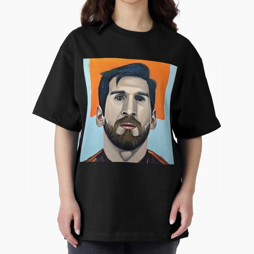 portrait of Messi with beard Classic T-Shirt Carry the Colors and Pride of Match Day Hype around FIFA World Cup 2026 USA Canada Mexico, Neymar, Haaland and Cristiano Ronaldo, England, Stadium Memories, Football Loyalty, International Chants and