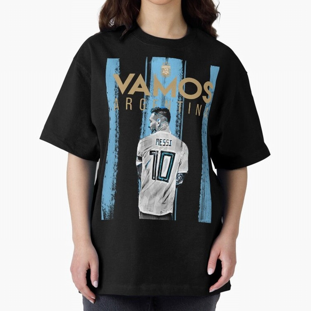 Lionel Messi TShirt Classic T-Shirt Honor the Beautiful Game during Global Football Passion for FIFA World Cup 2026 USA Canada Mexico, with Neymar, Haaland and Cristiano Ronaldo, France, Retro Football Energy, Iconic Rivalries, Trophy Chase Drama