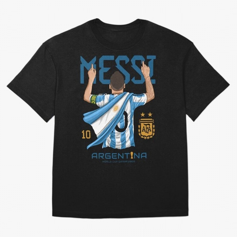 The King Leo Messi Legend Oversized T-Shirt Represent the Passion of Match Day Hype around FIFA World Cup 2026, Mbappe and Neymar, France and Portugal, Stadium Memories, Football Loyalty, International Chants and Championship Tradition; Ideal for