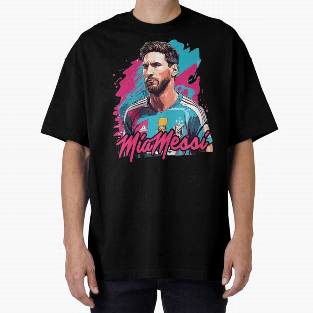 MiaMessi Premium Classic T-Shirt Bring Supporter Culture to FIFA World Cup 2026 USA Canada Mexico for Fans of Messi, Neymar and Mbappe and England, France and Netherlands, Bringing Football History, Final Match Energy, Crowd Noise and Once in a