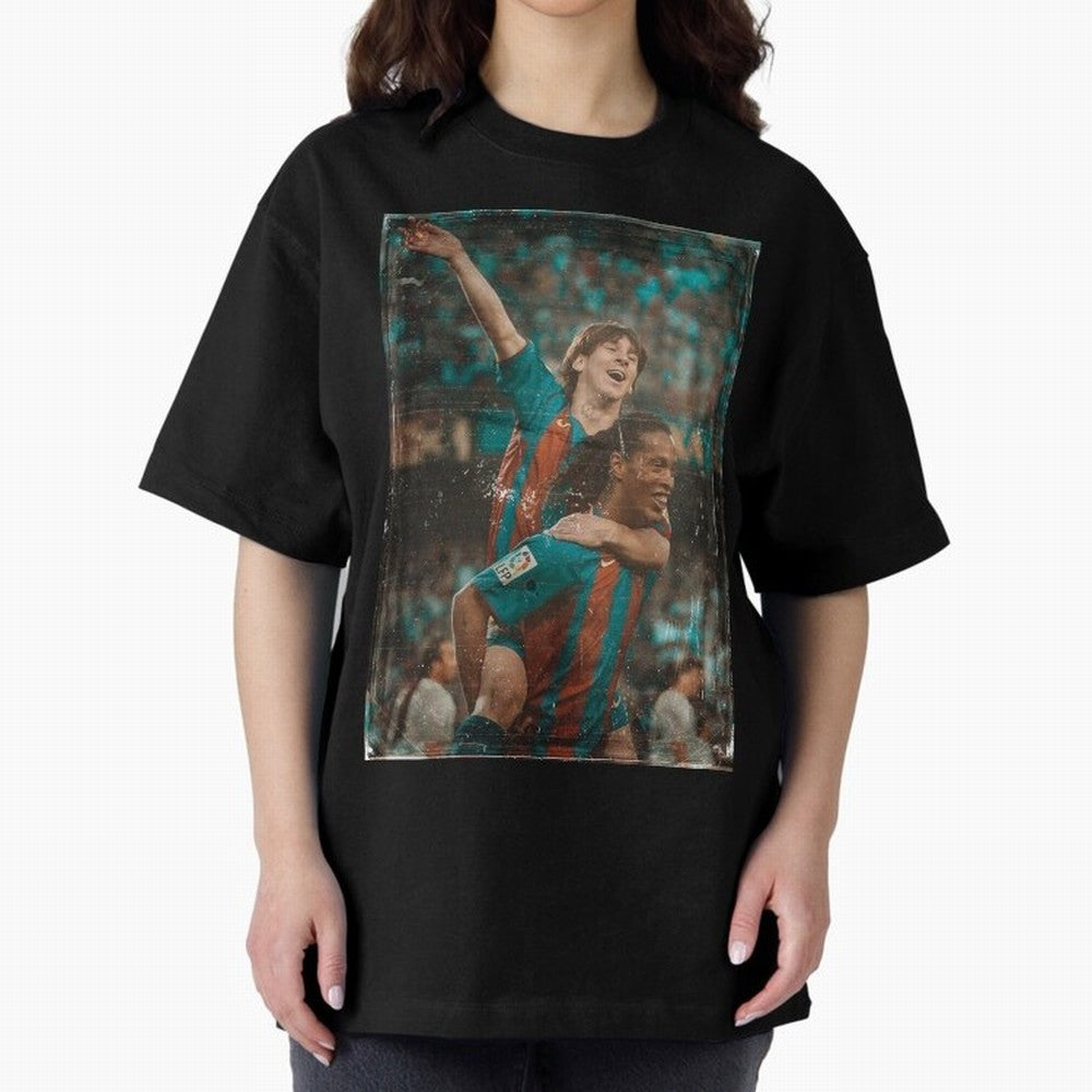 Messi and Ronaldinho Vintage Classic T-Shirt Celebrate Supporters United by FIFA World Cup 2026 USA Canada Mexico Highlighting Mbappe and Neymar, Argentina Energy, Game Day Rituals, Football Legends, Country Pride and the Road to the Final; Ideal