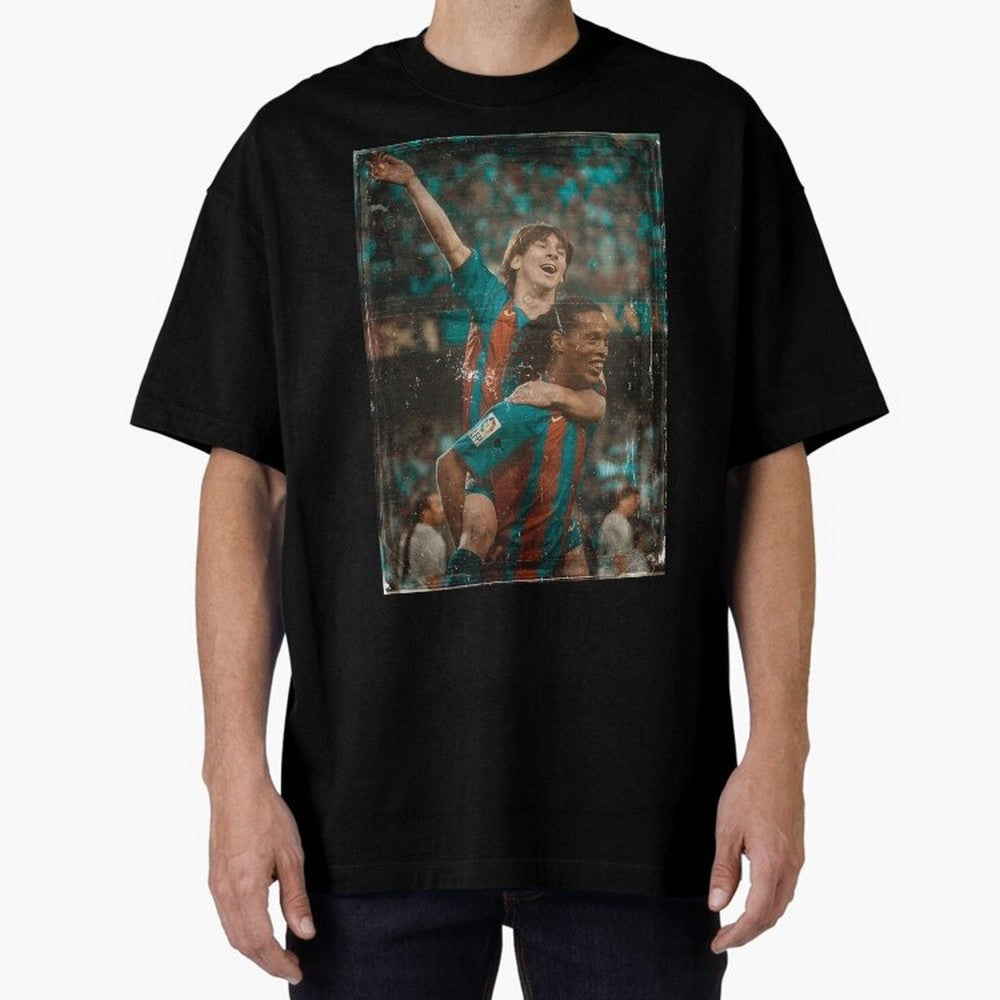 Messi and Ronaldinho Vintage Classic T-Shirt Celebrate Supporters United by FIFA World Cup 2026 USA Canada Mexico Highlighting Mbappe and Neymar, Argentina Energy, Game Day Rituals, Football Legends, Country Pride and the Road to the Final; Ideal