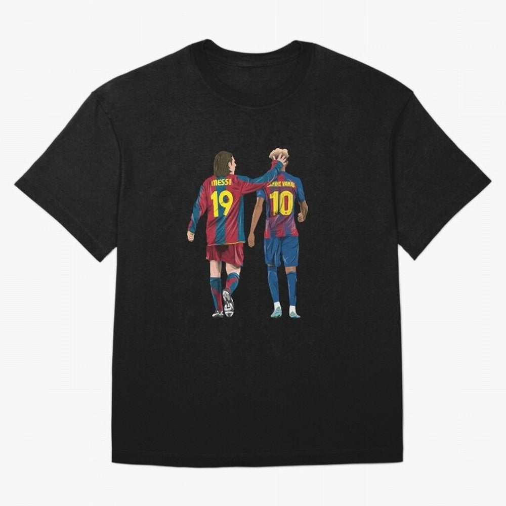 Lionel Messi and Friend Oversized T-Shirt Cheer through Every Moment of Match Day Hype around FIFA World Cup 2026 USA Canada Mexico, Messi, Neymar and Mbappe, Spain and Netherlands, Fan Favorite Moments, National Team Passion, Big Match Drama and