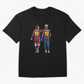 Lionel Messi and Friend Oversized T-Shirt Cheer through Every Moment of Match Day Hype around FIFA World Cup 2026 USA Canada Mexico, Messi, Neymar and Mbappe, Spain and Netherlands, Fan Favorite Moments, National Team Passion, Big Match Drama and