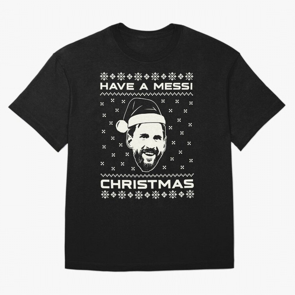 Lionel Messi Christmas Classic T-Shirt Join the Global Buzz around FIFA World Cup 2026 USA Canada Mexico for Fans of Cristiano Ronaldo, Haaland and CR7 and Germany, Bringing Football Festival Excitement, Trophy Ambitions, Country Rivalries and Star