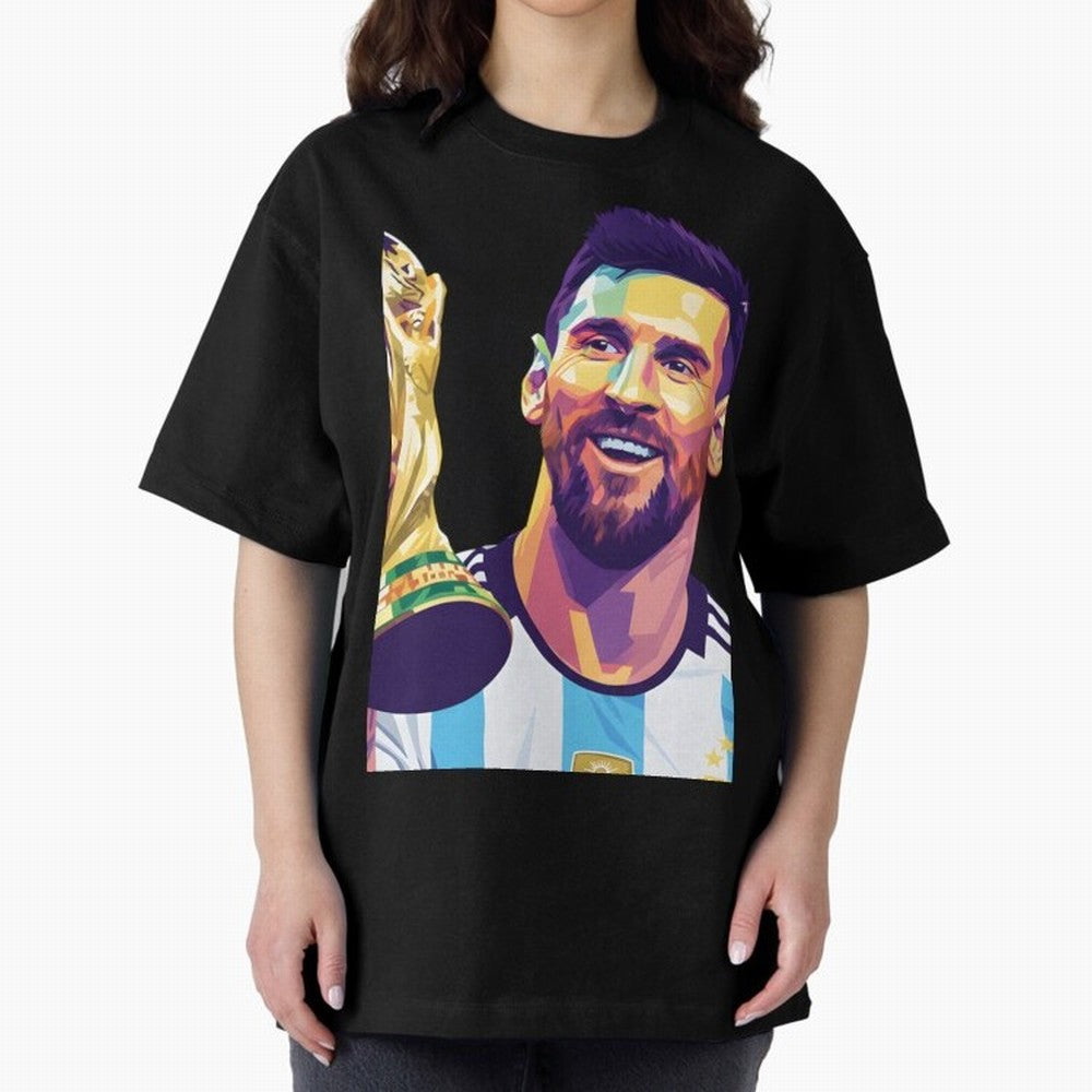 Messi wpap pop art Classic T-Shirt Celebrate Supporters United by Match Day Hype around FIFA World Cup 2026, Mbappe, Argentina, Soccer Culture, Superstar Moments, National Team Dreams and Competitive Fire; Great for Supporters Who Love Legendary