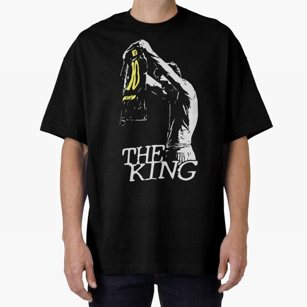 The King Leo Messi Legend Oversized T-Shirt Show Your Stadium Side during the FIFA World Cup 2026 Journey through Haaland and Mbappe Highlights, England, France and Netherlands Pride, Fan Favorite Moments, National Team Passion, Big Match Drama and