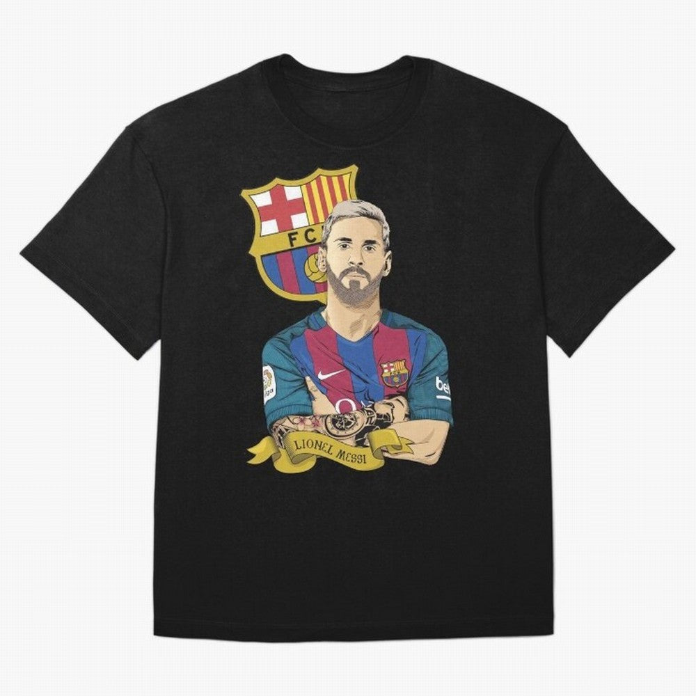 Lionel Messi (Barcelona) artwork Classic T-Shirt Unlock the FIFA World Cup 2026 Group Stage Journey through Haaland and Mbappe Highlights, Portugal, Spain and Germany Pride, Retro Football Energy, Iconic Rivalries, Trophy Chase Drama and Stadium