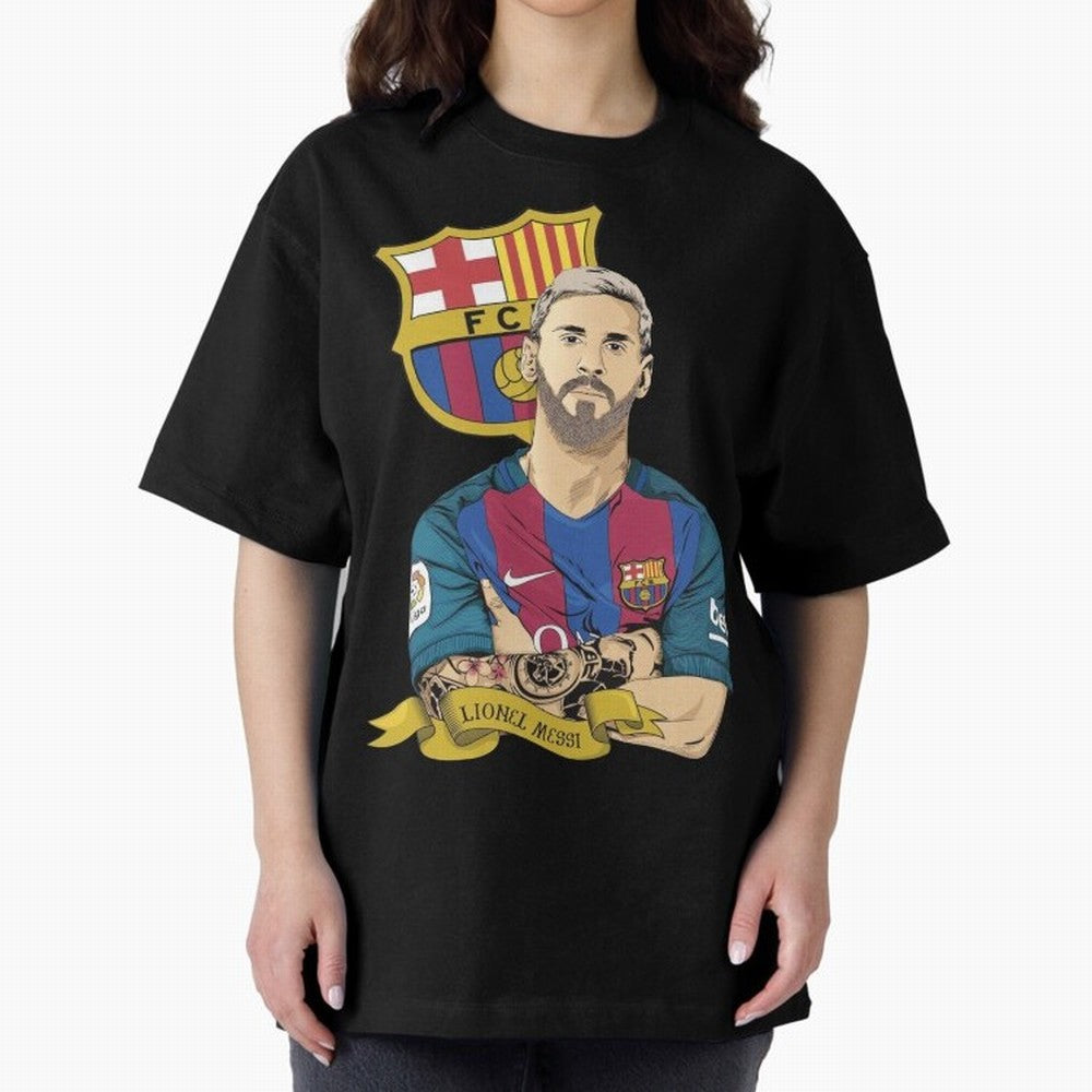 Lionel Messi (Barcelona) artwork Classic T-Shirt Unlock the FIFA World Cup 2026 Group Stage Journey through Haaland and Mbappe Highlights, Portugal, Spain and Germany Pride, Retro Football Energy, Iconic Rivalries, Trophy Chase Drama and Stadium